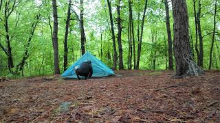 Rain, wind, rocks, Pen Mar to Caledonia | Chimney Rocks