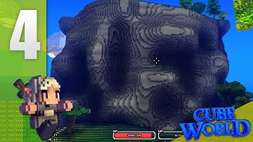 CLIMBING MOUNT EVEREST - Ep. 4 - Cube World Alpha Multiplayer