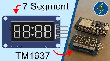7 SEGMENT DISPLAY (TM1637) + ESP32 Tutorial