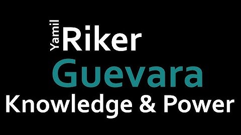 Welcome to Yamil Riker Guevara