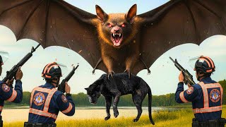 Wildlife Rescue Gone Viral Giant Bat Vs Black Panther The Brave Rescue That Touched Millions Of He