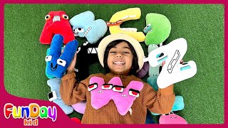 Alphabet Lore ABC MAT | Alphabet Song | ABC Letter Hunt for Toddlers \& Kids with Apu - @FunDay Kid