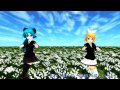 [ MMD ] すーぱー☆あふぇくしょん -Super affection- [ MikuXS, RinXS ]