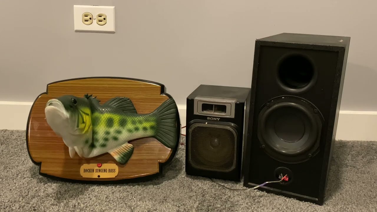 Rockin singing bass (Extremely deep voice) (Speaker mod)