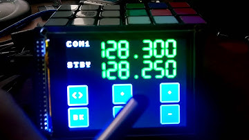 3.2 " LCD Touch Screen Radio Stack for FSX