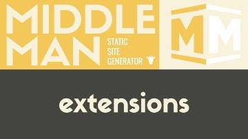 Installing Extensions | Middleman - Static Site Generator | Tutorial 16