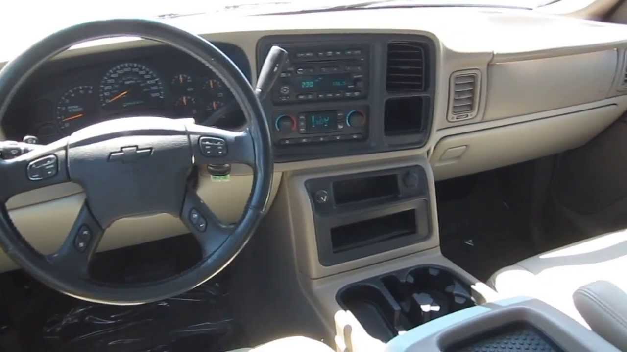 2004 Chevrolet Tahoe White Stock B2188a Interior Youtube