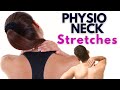 PHYSIO Neck Exercises &amp; Stretches that Relieve Neck &amp; Shoulders | 5 Min DAILY Routine