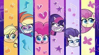 My little pony Life epic color rush 9 the mane 6 Reacts mlp tell your tale ponytropico.