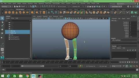 3D Ultimate walker/ cartoony character modeling & Rigging in maya 2020 tutorial part-01