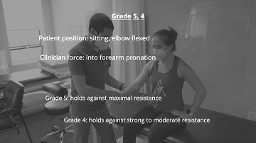 Manual Muscle Test for Forearm Supination