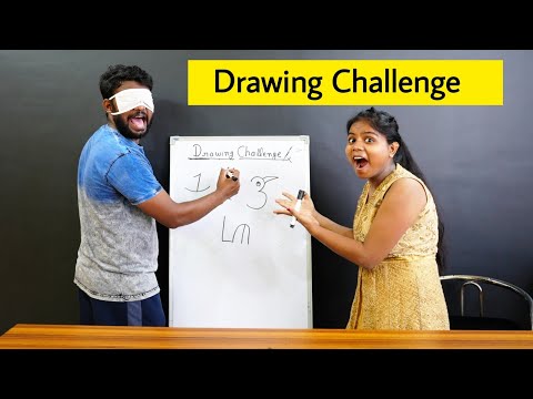 Bahut Maza Aya...Drawing Challenge With Number | AP Drawing Challenge