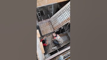 Cách bố trí thép cầu thang chiếu nghỉ hai vế sắt hai lớp A15