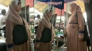 Bumil anak 4 lagi jualan di Bazaar