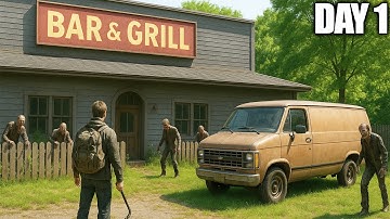 Day 1 of This Hardcore Realistic Survival Game…Best Base Location and How to Get There...