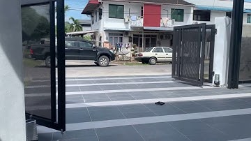 ✅ Cổng Tự Động 4 Cánh - Không Ray - Motor Tay Đòn || FUNAS