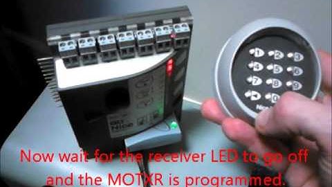 Programming MOTXR into OXI mode 1