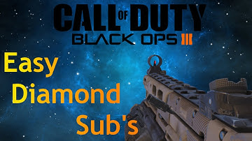 Easy Diamond Submachine Guns Guide in Black Ops 3