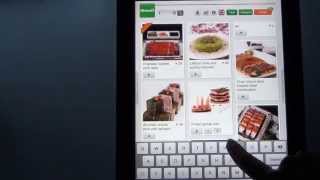 imenux -- Restaurant electronic menu based  iPad screenshot 1