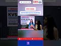 KVS 2026 Interview Batch Starting