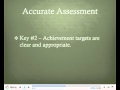 Keys to quality classroom assessment