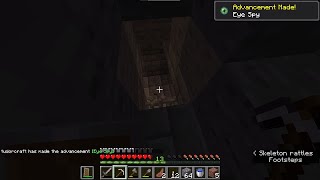 Beating Minecraft with the lowest render distance #1
