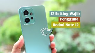 12 Setting Wajib Pengguna Redmi Note 12 ! screenshot 4