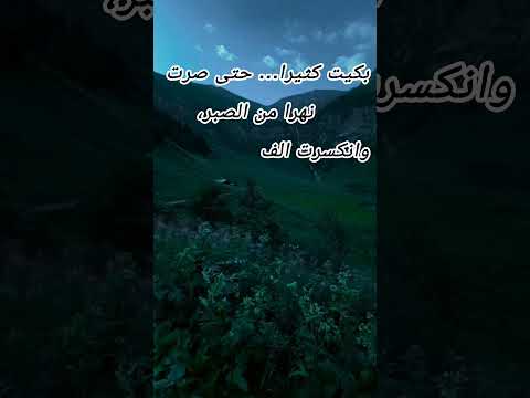 حين خيم السكون ظل الحنين مستيقظا