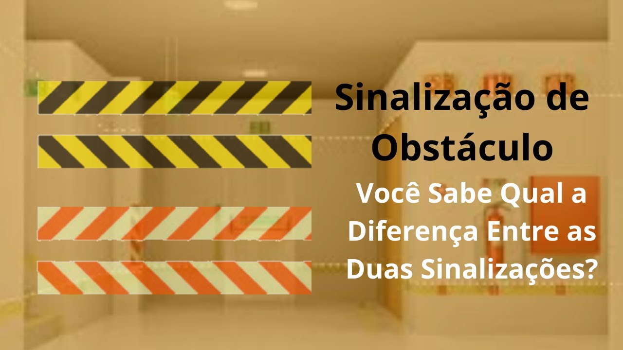 Você Conhece os Tipos de Sinalização de Obstáculos e Onde Devem Ser ...