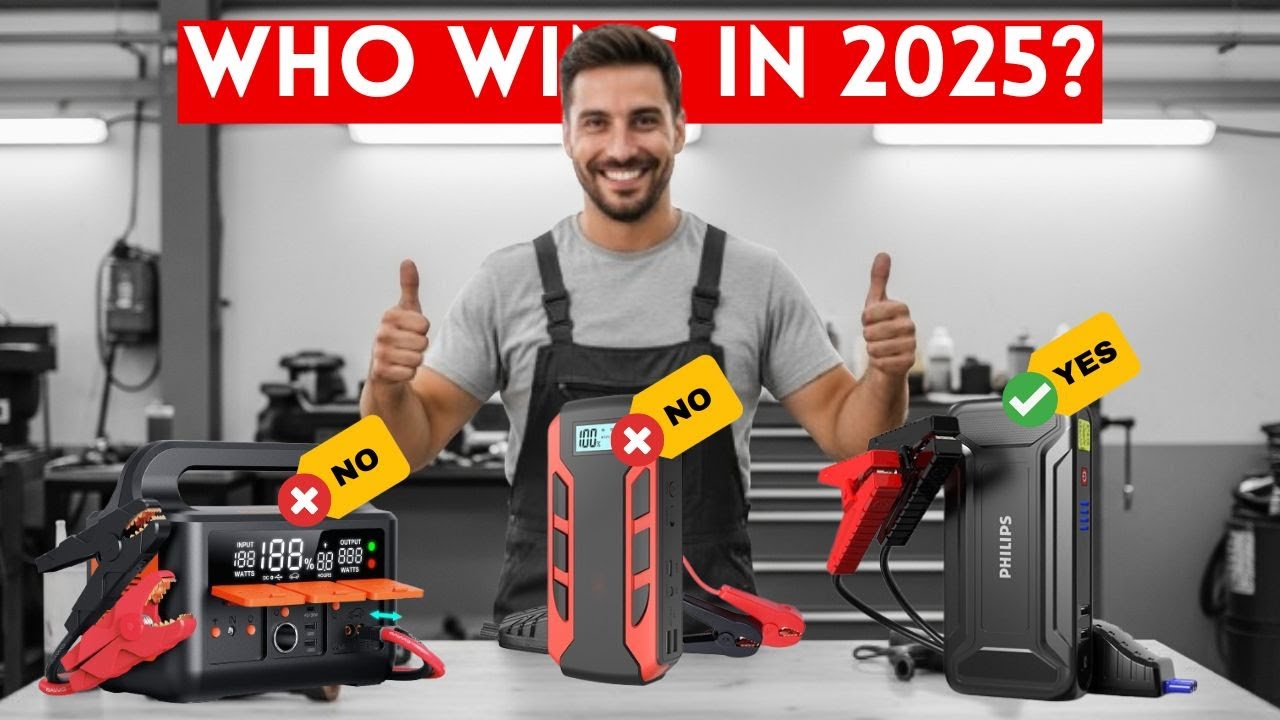 Top 10 Best Portable Jump Starter 2025 for Car Battery & Small Trucks ...