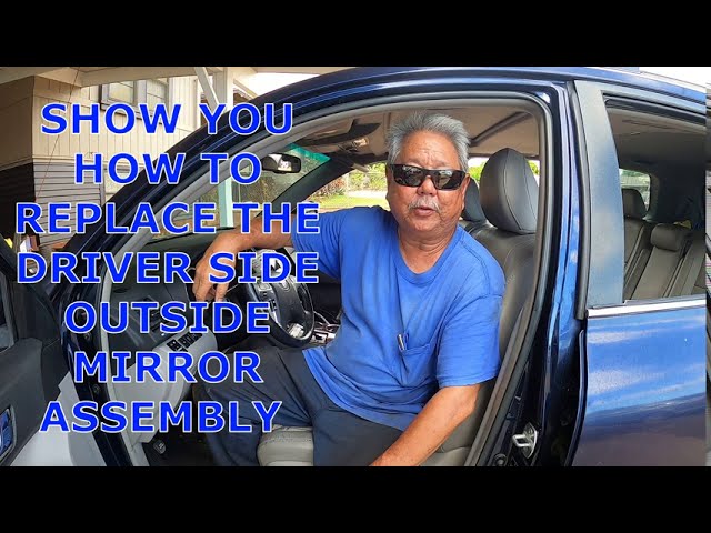 How to Replace Side View Mirrors 01-07 Toyota Highlander - YouTube
