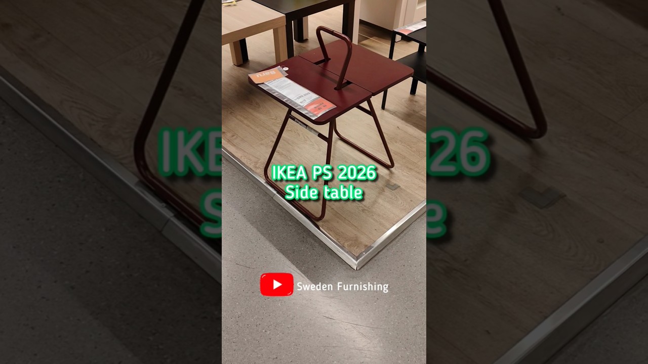 IKEA PS 2026, side table new - YouTube