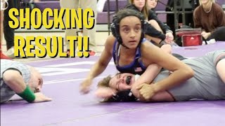 Freshman GIRLS WRESTLE Varsity BOYS & SHOCK the Crowd! 😲 REGIONAL Dual CHAMPIONSHIP! screenshot 4