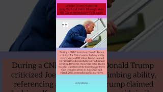 BREAKING 🚨 Trump Comments on Biden Video | Interview Sparks Reactions #news