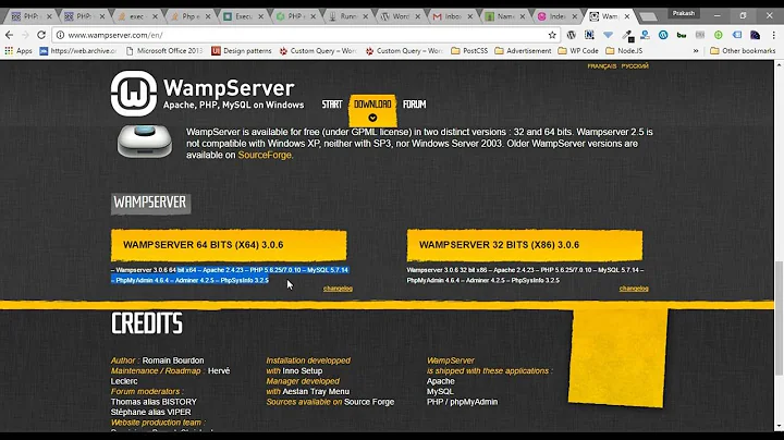 How to change WWW Folder Location in WAMP Server 3