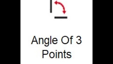 Angle of 3 points