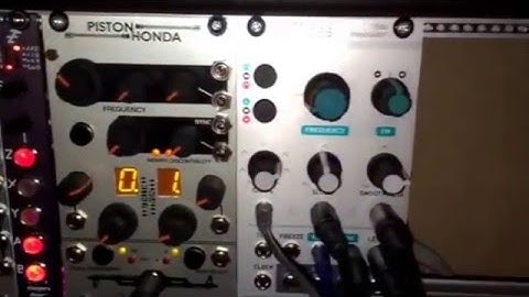 Mutable Instruments - Tides (parasite additive synth mode) Eurorack. Modular Synth
