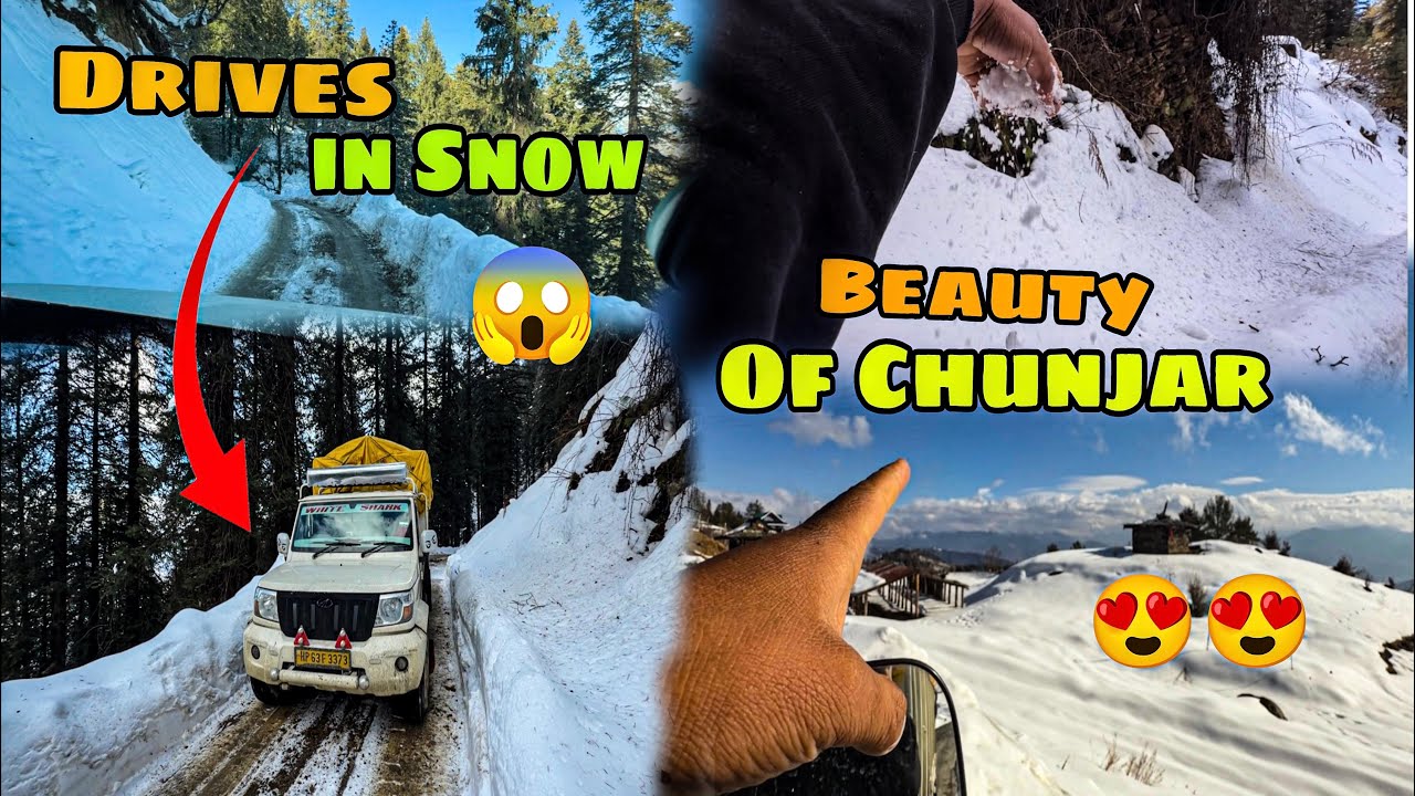 Chunjar Solan se aatey huye socha nhi tha Etna brf milega road m 😱|| Chunjar ...