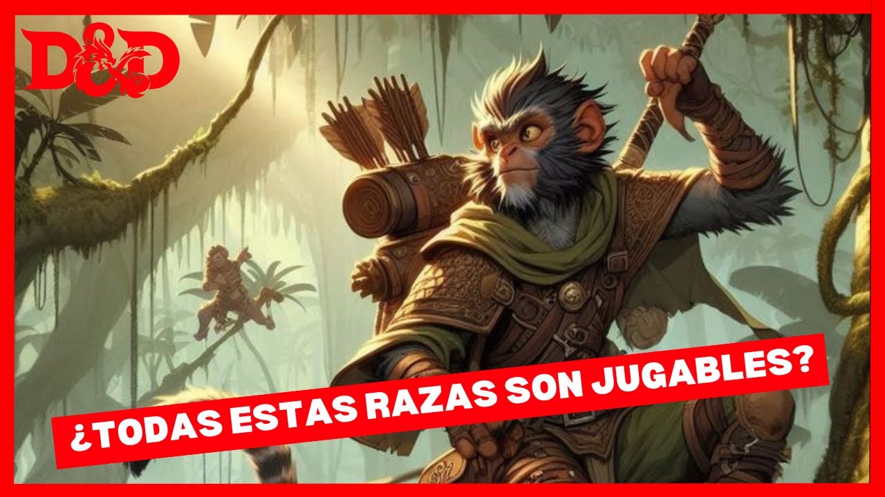 ¿Conoces todas las razas oficiales de D&D? | 33 razas jugables en Dragones y Mazmorras