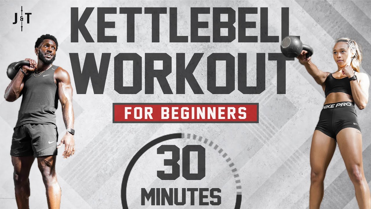 Udtale hud vand blomsten 30 Minute Beginner Kettlebell Workout [Full Body Strength Training] -  YouTube