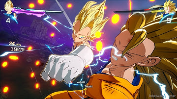 DRAGON BALL: Sparking! ZERO - What If SSJ2 Vegeta Fought SSJ3 Goku during the Buu Saga