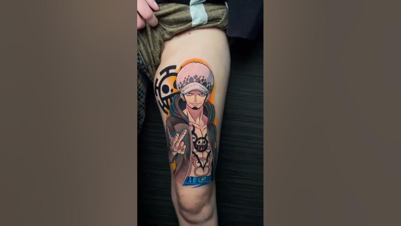 Trafalgar D. Law Tattoo #Tattooideas #Onepiece #Anime #Trafalgarlaw -  Youtube