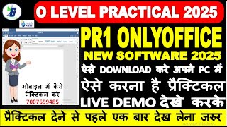 O Level Practical PR1 M1-R5.1 ONLYOFFICE NEW SOFTWRE COMPLETE PRACTICAL Paper Soltuion 2025 screenshot 5