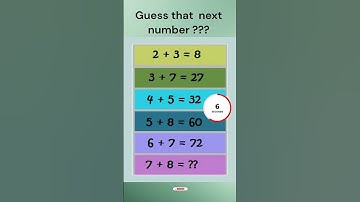 Guess that missing number??  #math #shorts #viral #guess  #tricks  #mathpuzzle #study #learn #trend