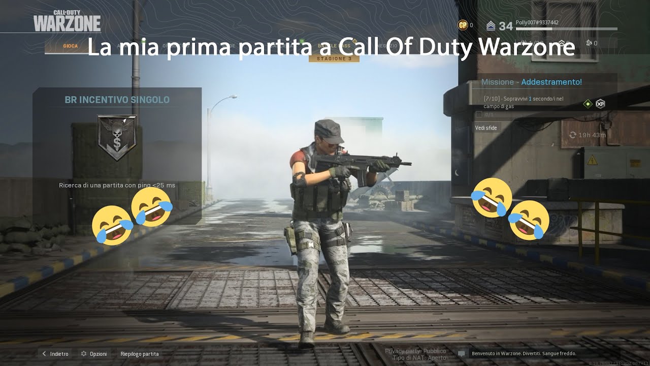 La mia prima partita a Call Of Duty Warzone --- Proviamolo XD - YouTube