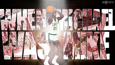 Rare Michael Jordan high school basketball footage