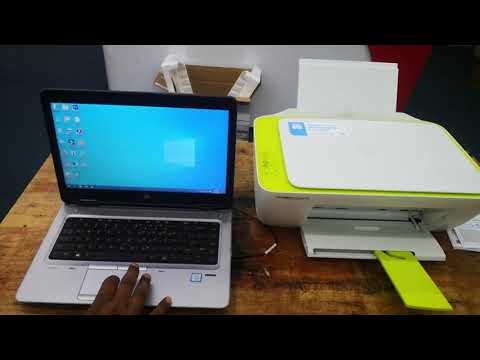 वीडियो: HP Deskjet प्रिंटर कैसे सेट करें