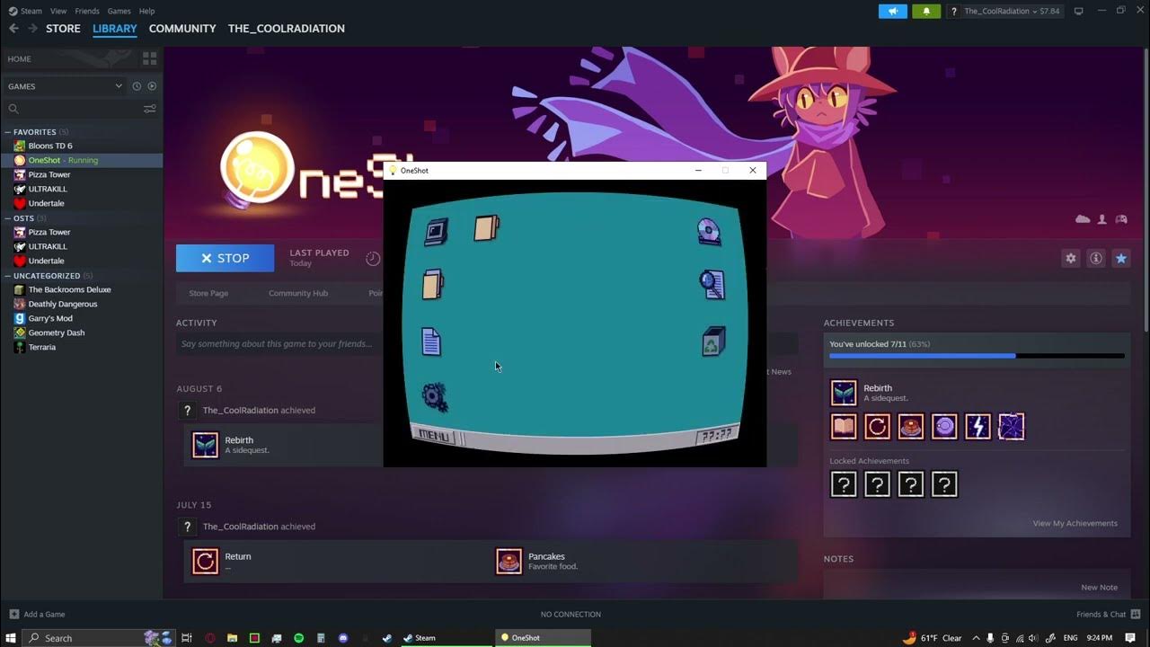 How to reset oneshot oneshot youtube