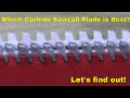 Best CARBIDE Thick Metal Sawzall Blade Brand? Let's find out!