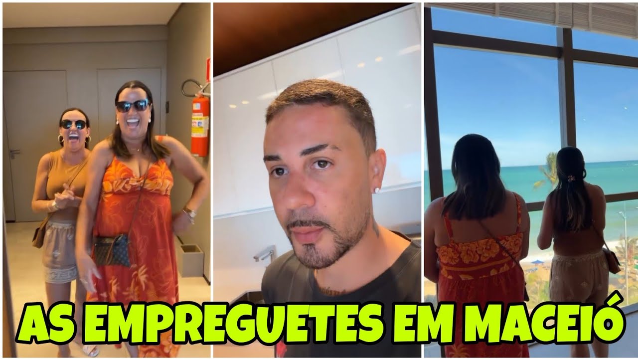 ✅ AS EMPREGUETES FAZEM UMA SURPRESA PARA CARLINHOS MAIA 